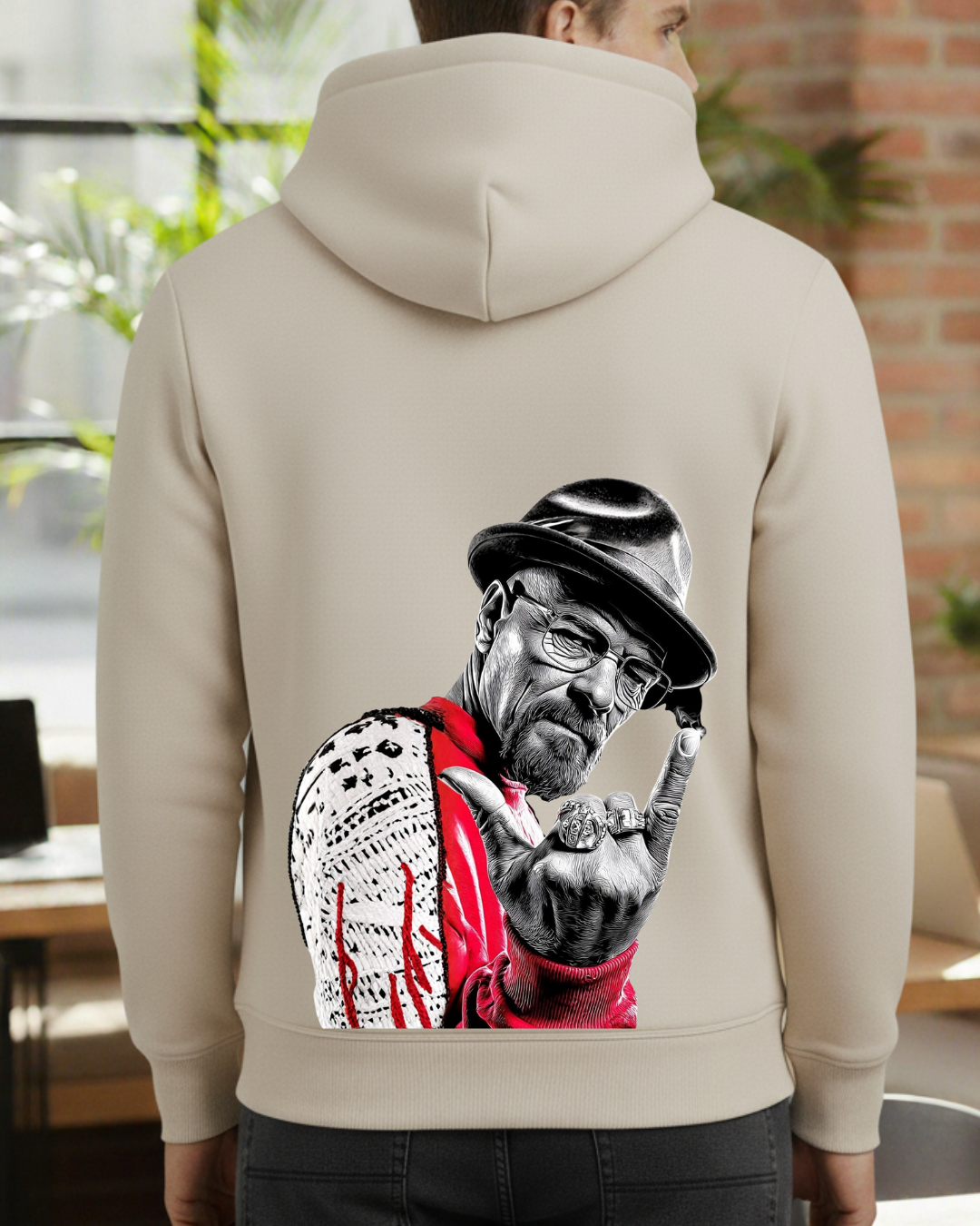Heisenberg Baskılı Sweatshirt - Görsel 9