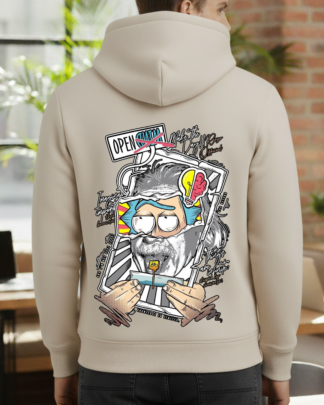 Morty Baskılı Sweatshirt - Görsel 20