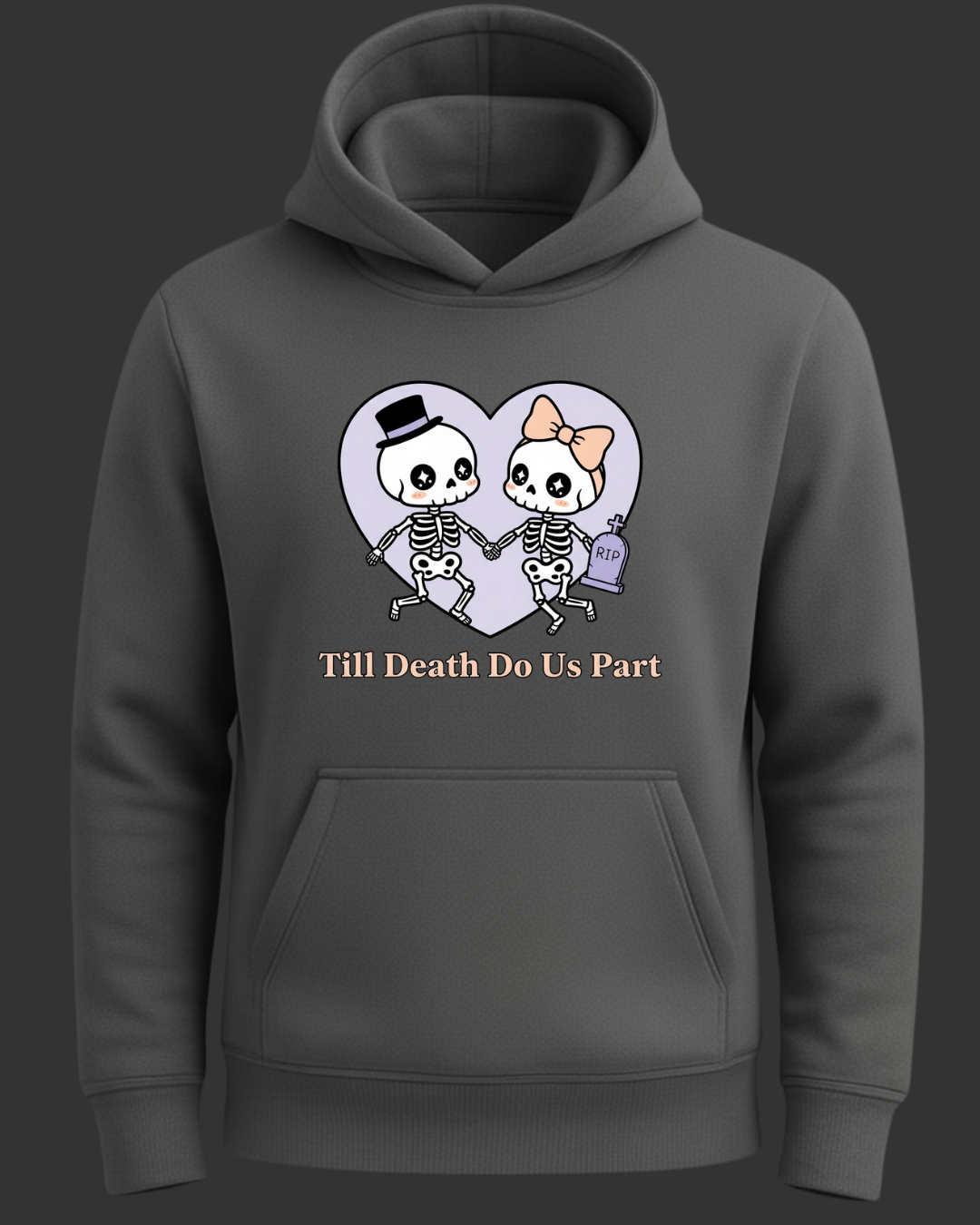 Till Death Do Us Part - Hallowen Baskılı Sweatshirt - Görsel 23