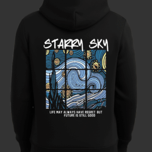 Starry Sky Baskılı Sweatshirt