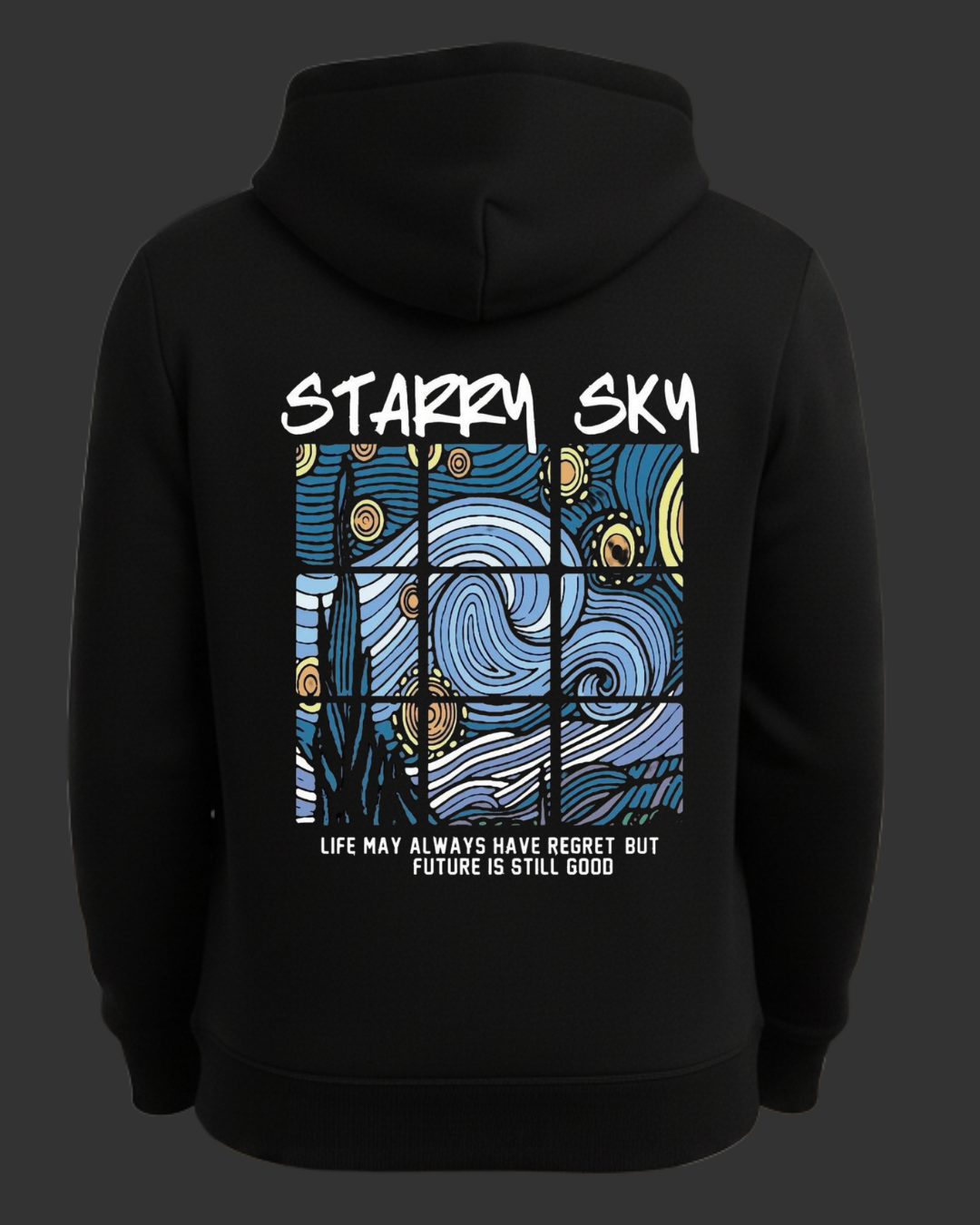 Starry Sky Baskılı Sweatshirt