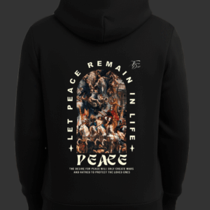 Peace Baskılı Sweatshirt