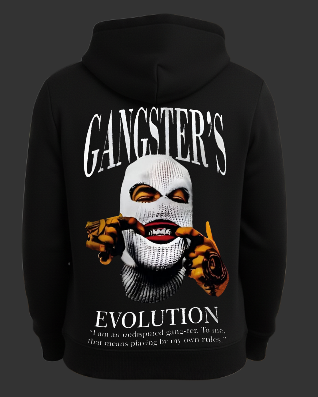 Gangster Baskılı Sweatshirt