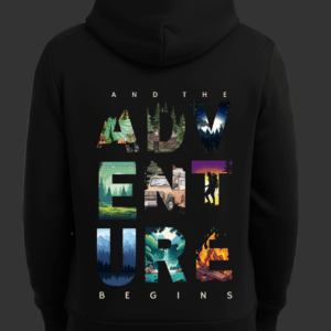 Adventure Baskılı Sweatshirt