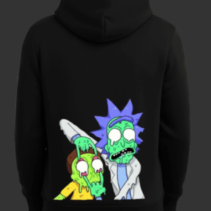 Rick and Morty Baskılı Sweatshirt