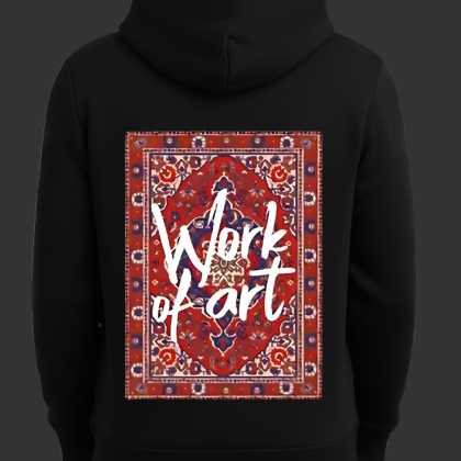 Work of Art Baskılı Sweatshirt
