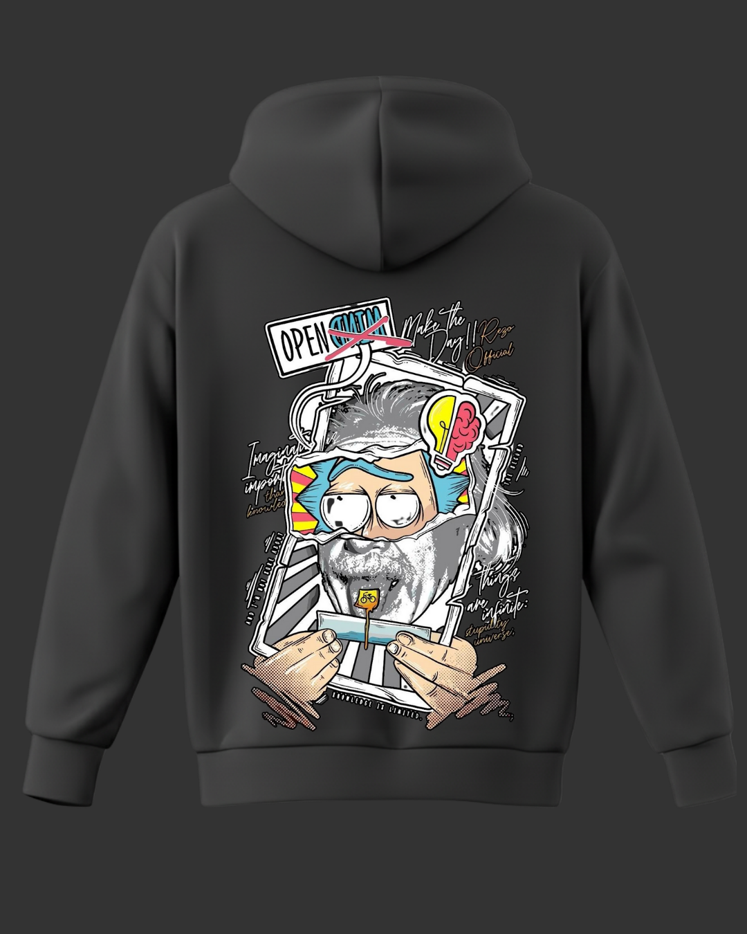 Morty Baskılı Sweatshirt - Görsel 22