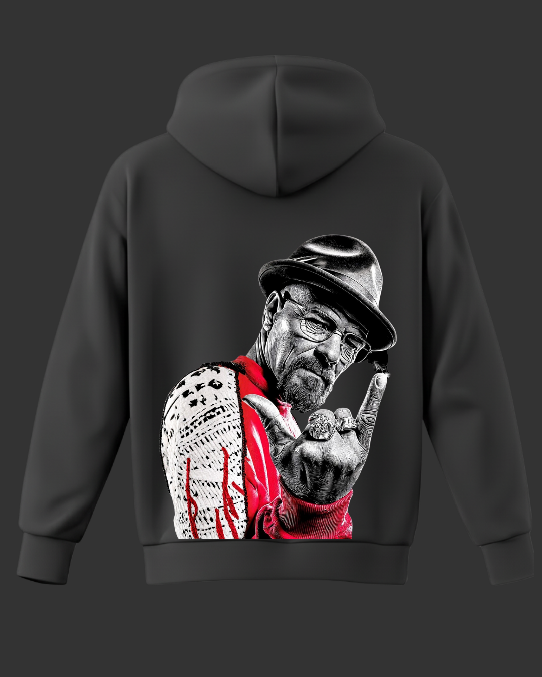 Heisenberg Baskılı Sweatshirt - Görsel 11
