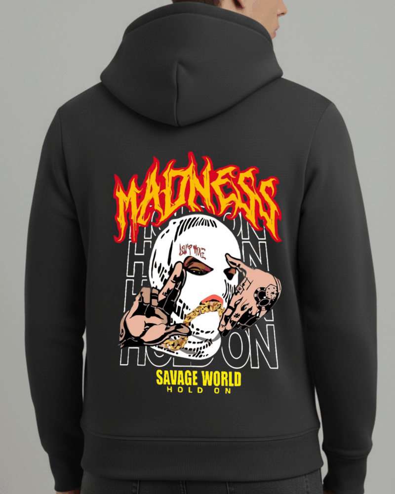 Madness Baskılı Sweatshirt - Görsel 8