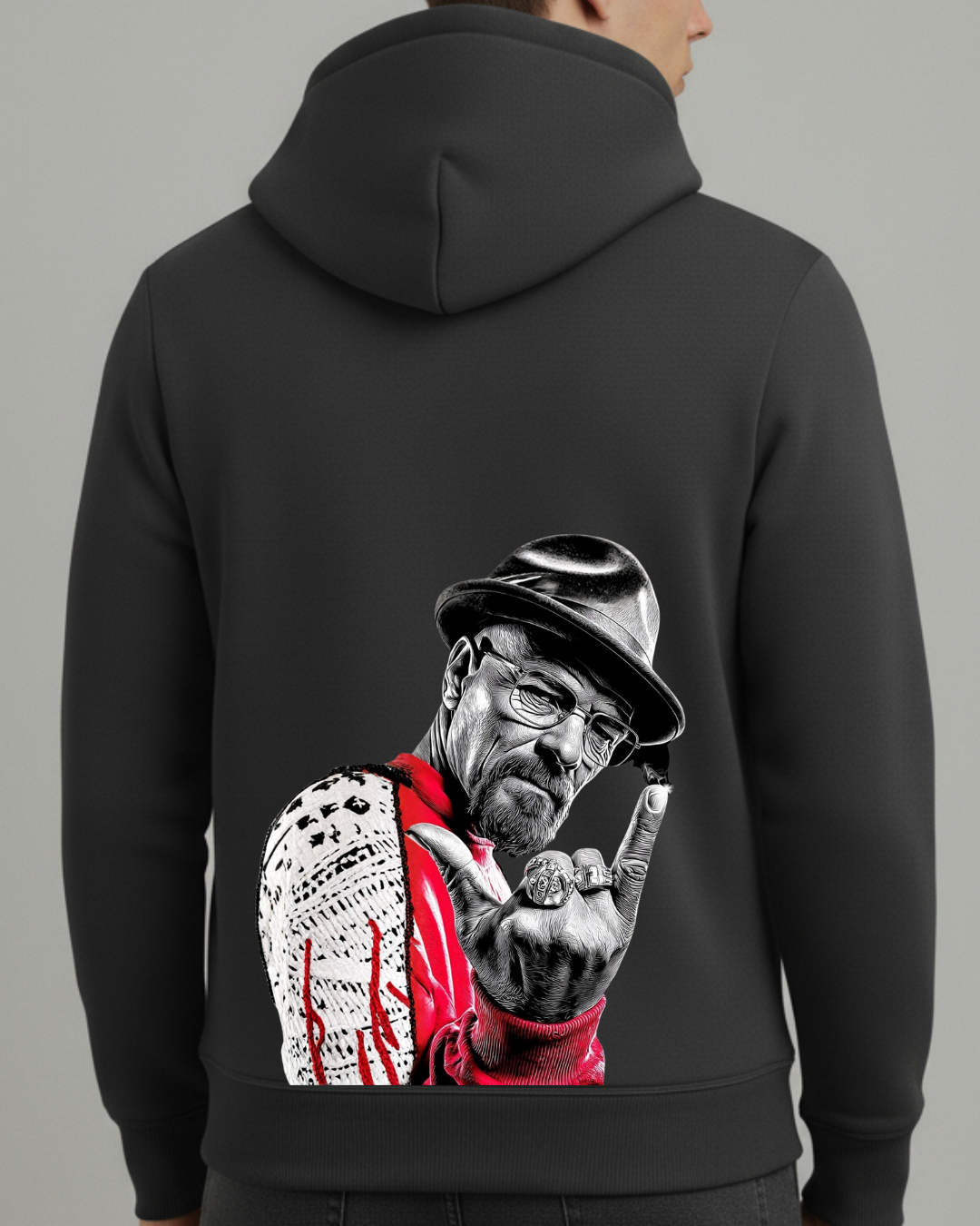Heisenberg Baskılı Sweatshirt - Görsel 13
