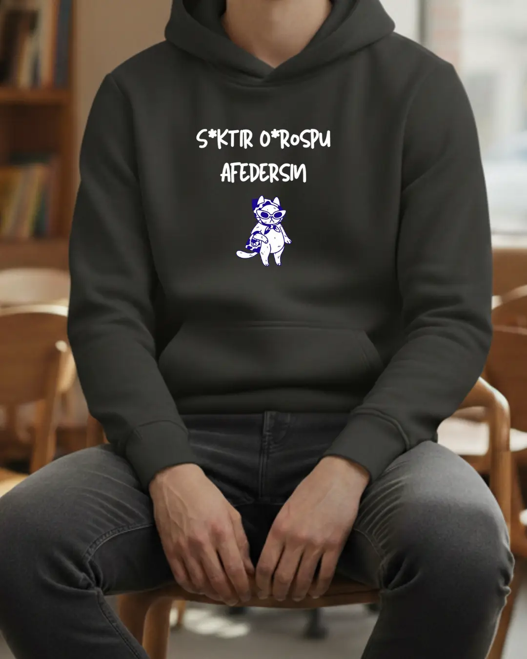 S*kt*r O*rospu Baskılı Sweatshirt - Görsel 24