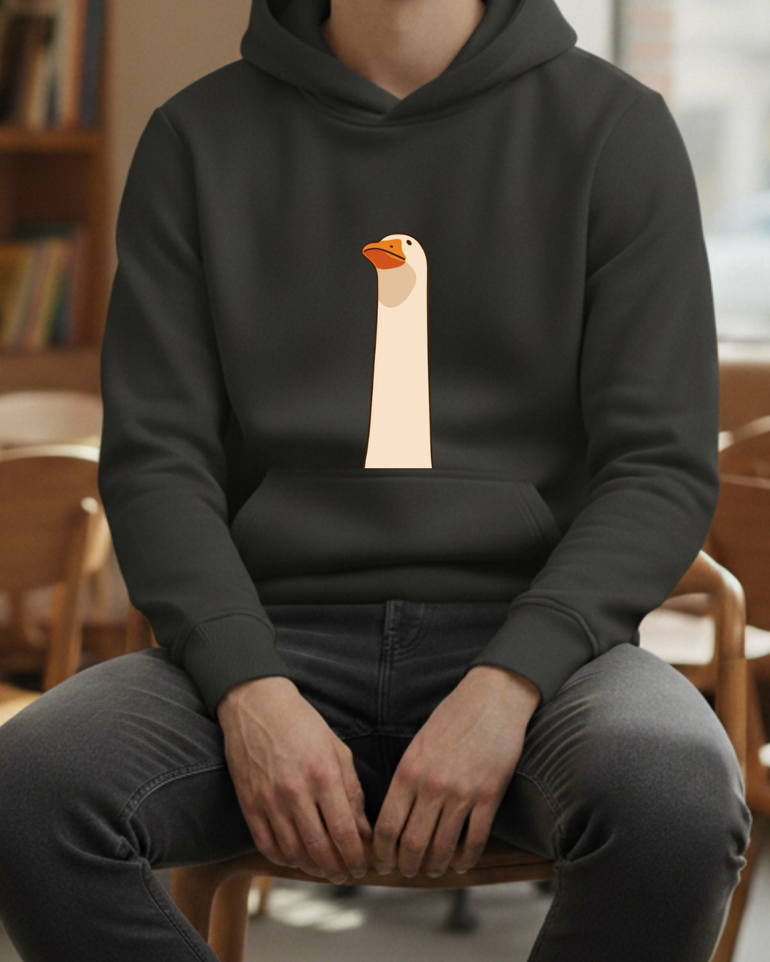 Ördek Baskılı Sweatshirt - Görsel 21