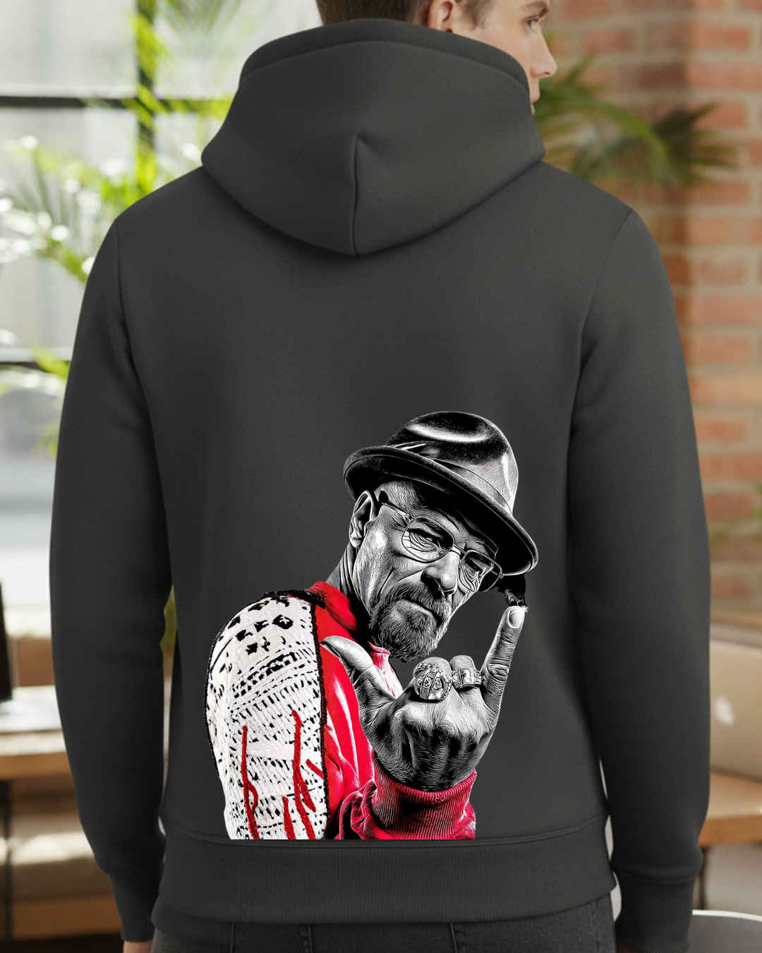 Heisenberg Baskılı Sweatshirt - Görsel 15