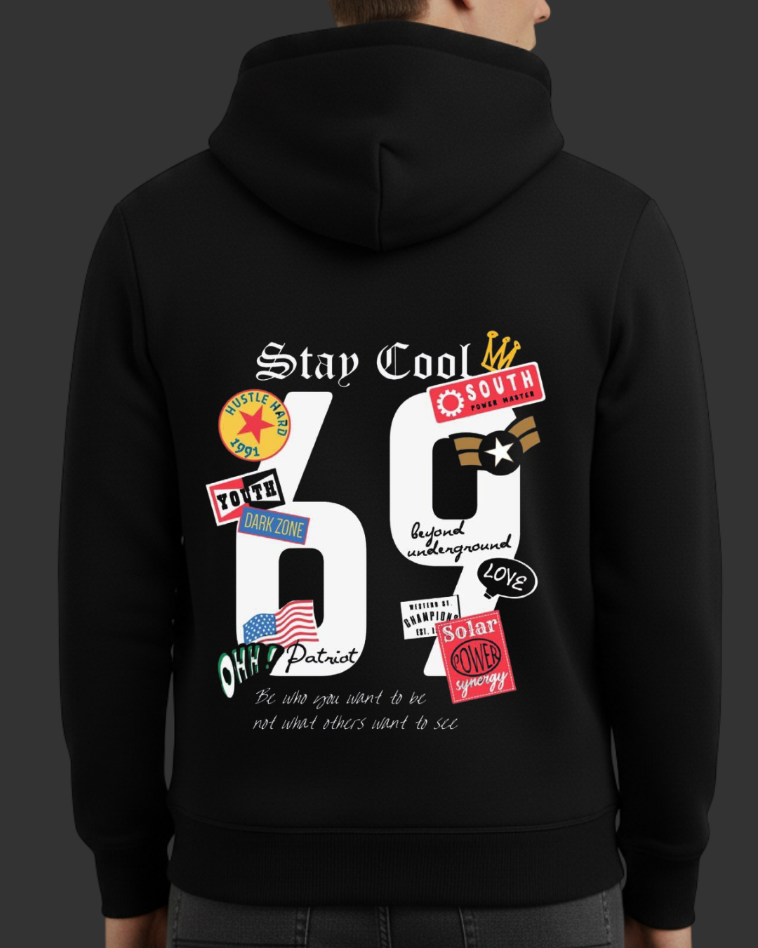 Stay Cool 69 Baskılı Sweatshirt - Görsel 17