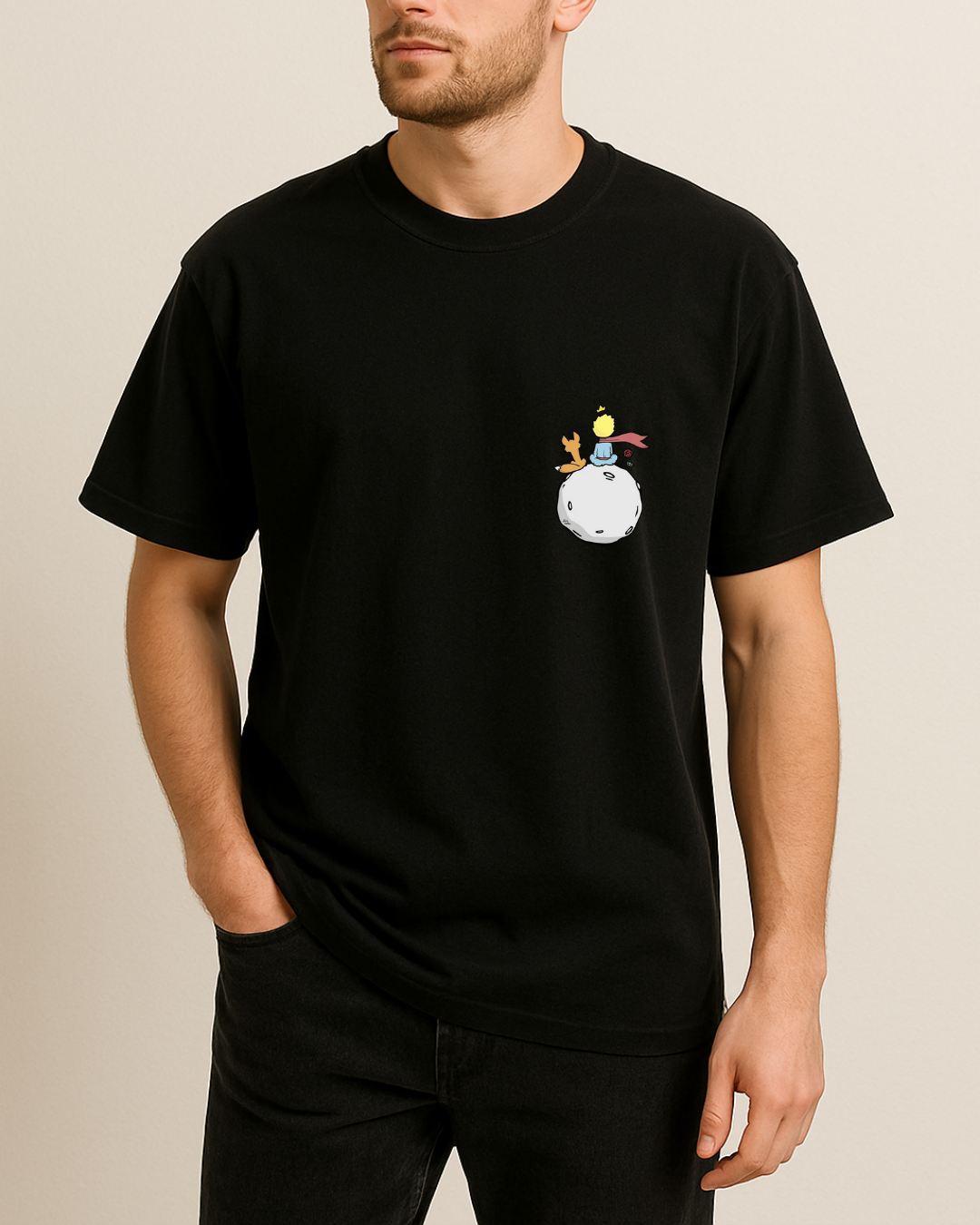 Küçük Prens Baskılı T-Shirt - Görsel 3