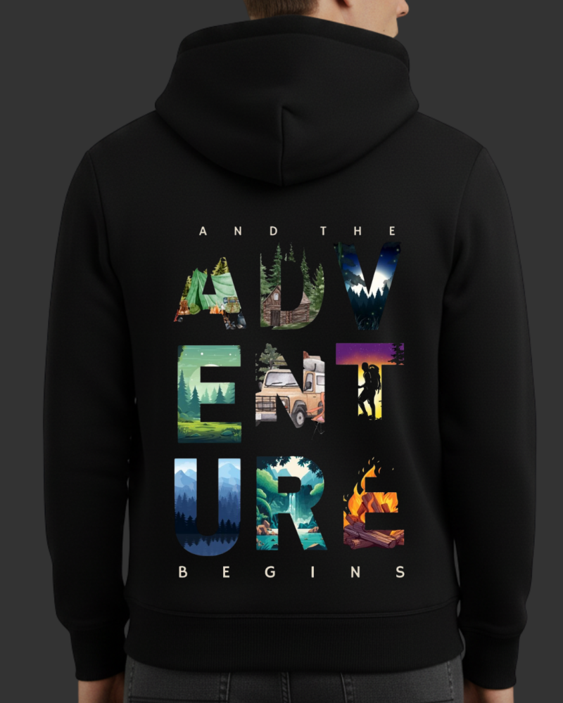 Adventure Baskılı Sweatshirt - Görsel 5
