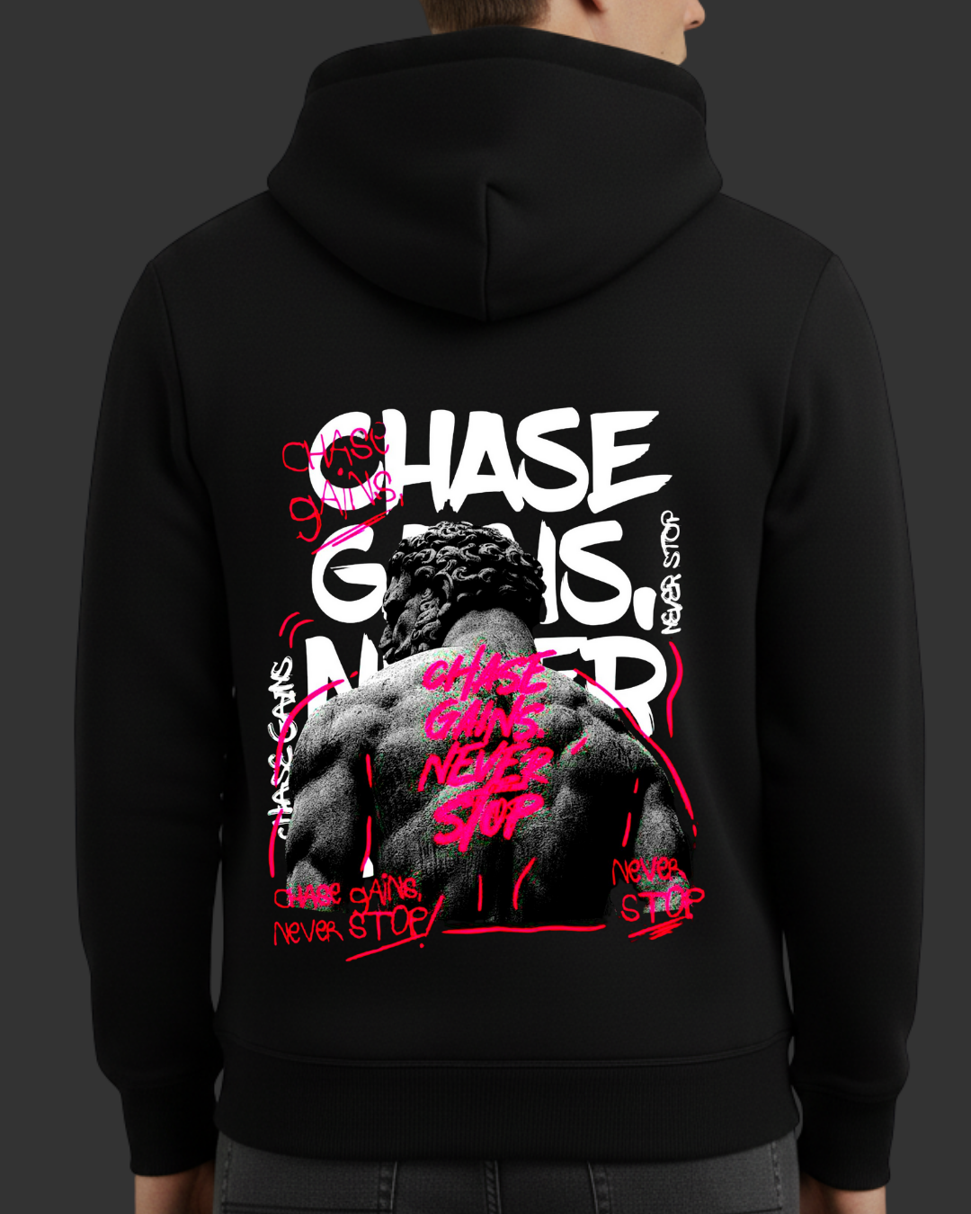 Chase Baskılı Sweatshirt - Görsel 6