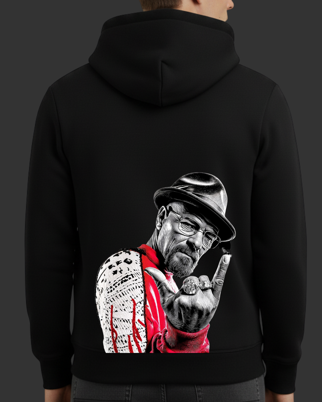 Heisenberg Baskılı Sweatshirt - Görsel 19