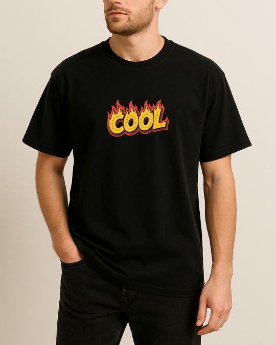 Cool Baskılı T-Shirt - Görsel 5