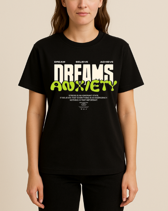 Dream Anxiety Baskılı T-Shirt - Görsel 5
