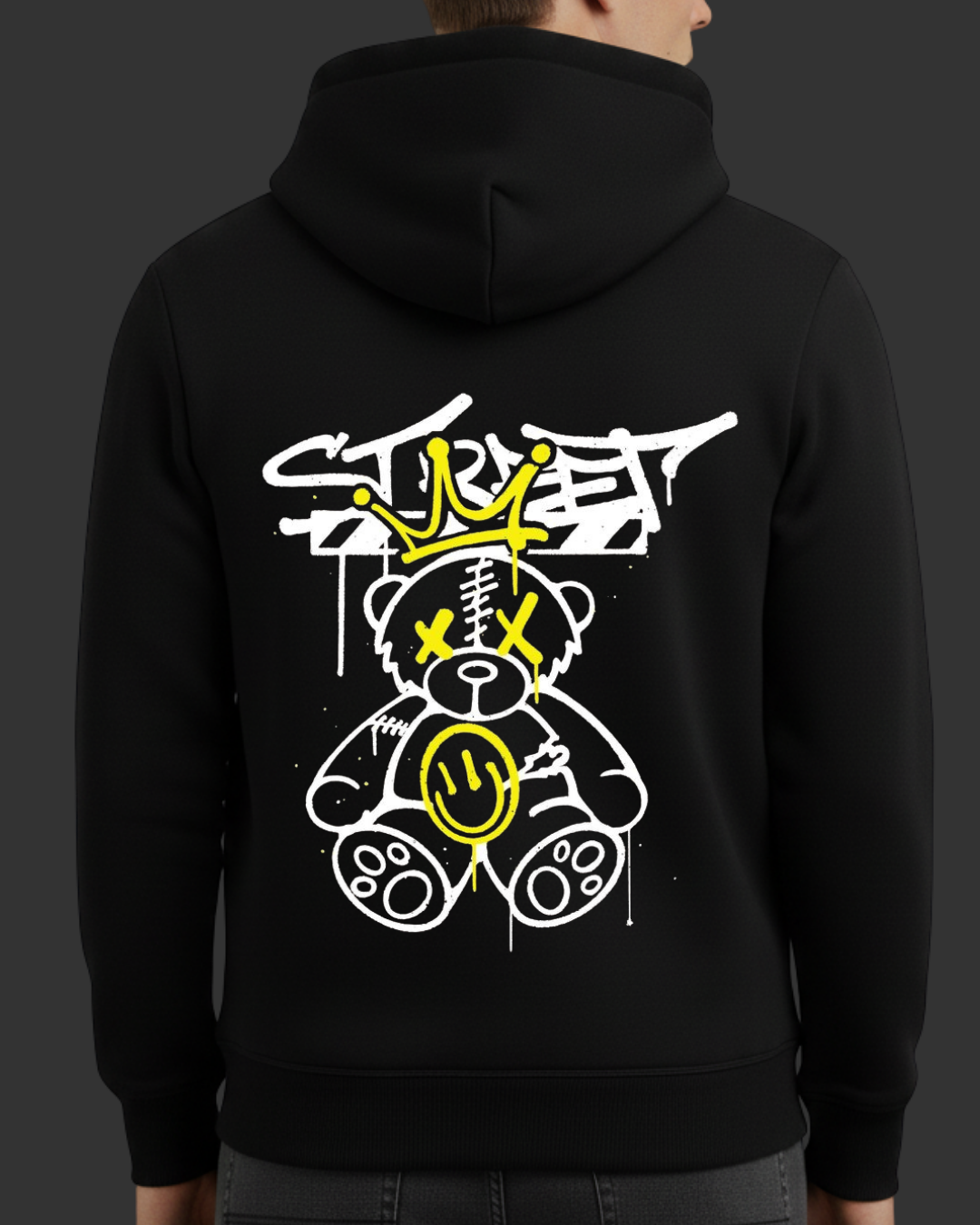 Street Baskılı Sweatshirt - Görsel 17