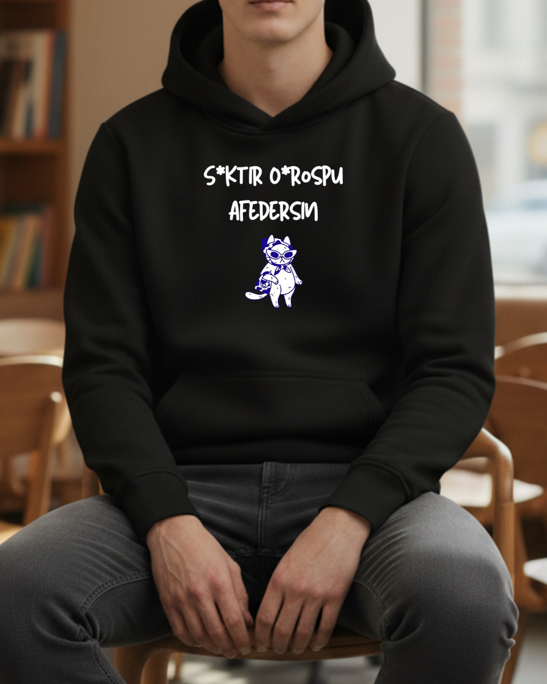 S*kt*r O*rospu Baskılı Sweatshirt - Görsel 6