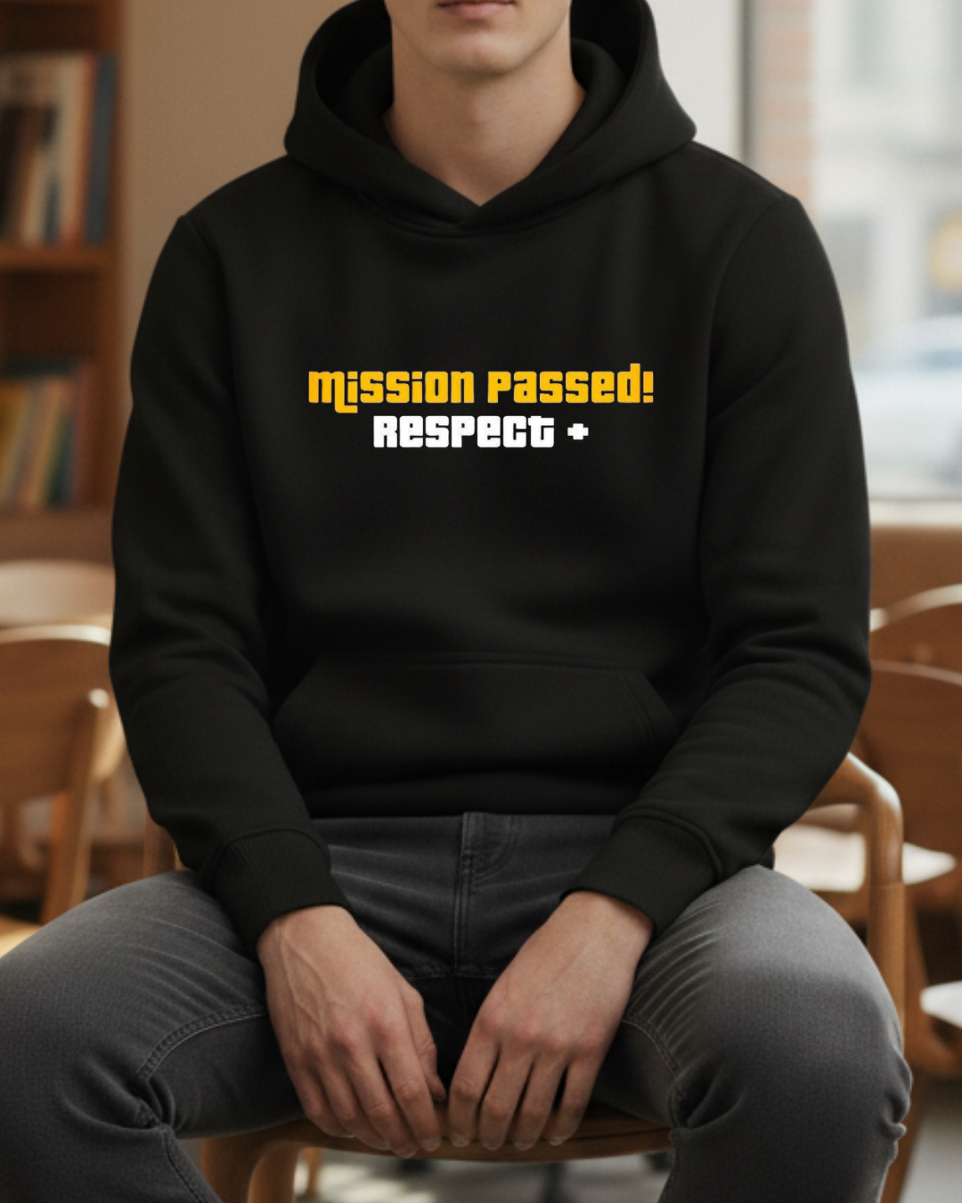 MissionPassed Baskılı Sweatshirt - Görsel 3