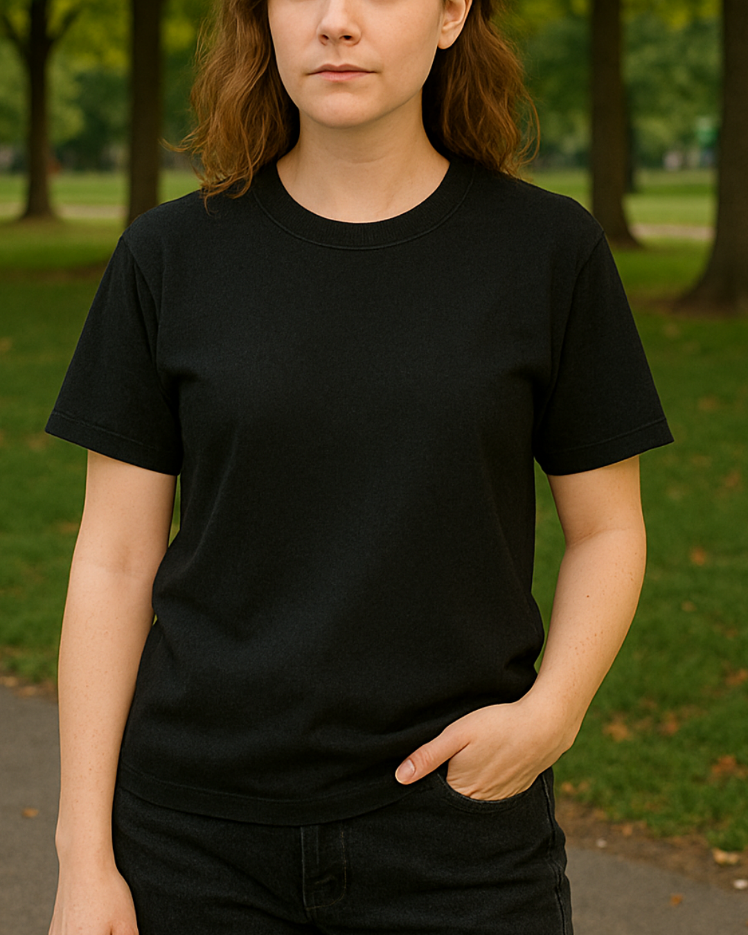 Atatürk Silüeti Baskılı T-Shirt - Görsel 6