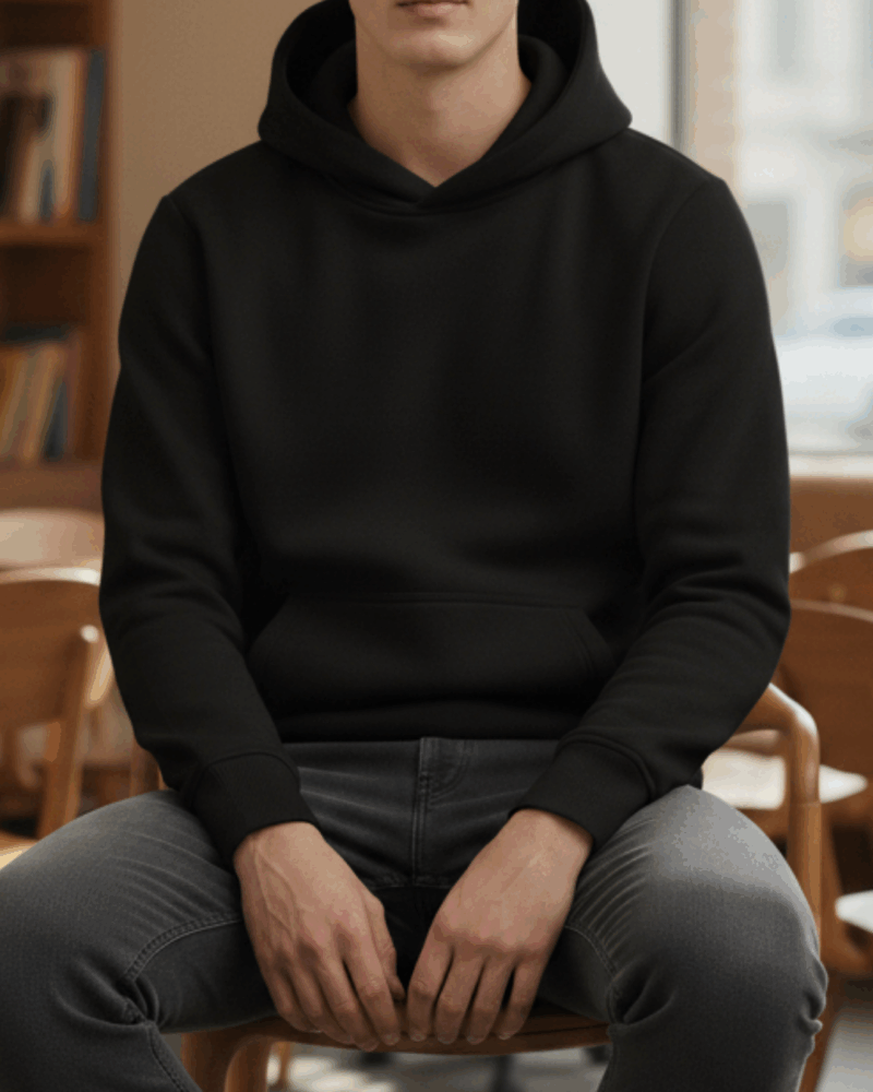 Şişede Şeytan Baskılı Sweatshirt - Görsel 6