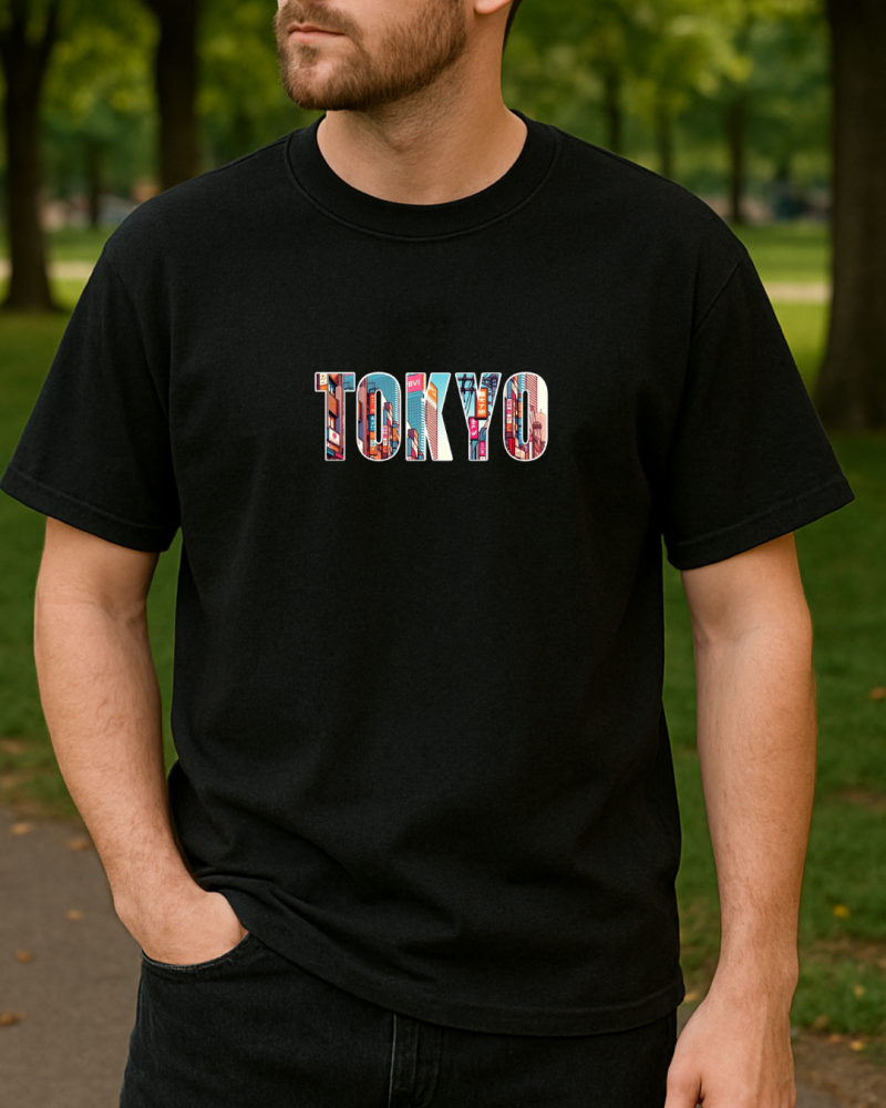 Tokyo Baskılı T-Shirt - Görsel 2