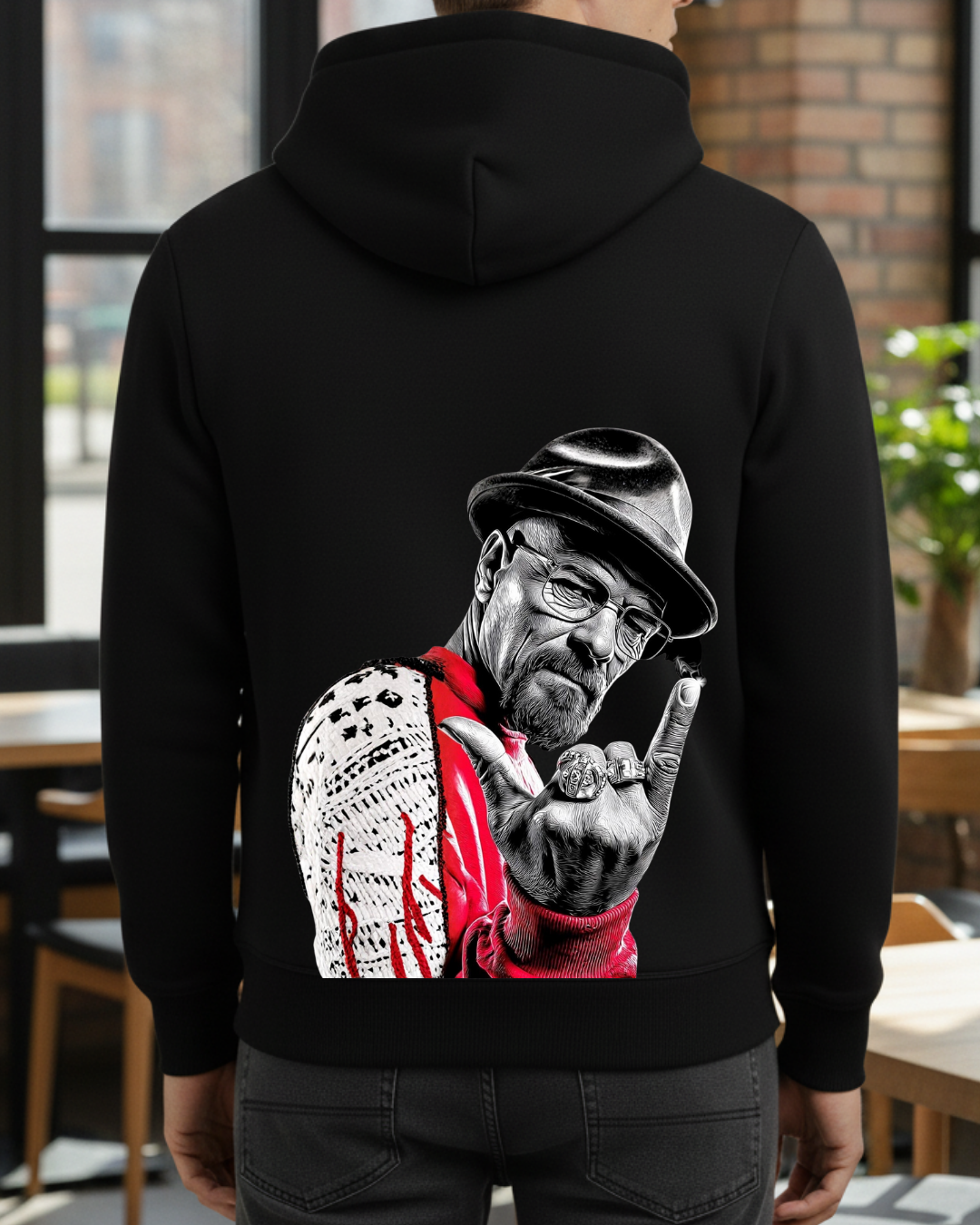 Heisenberg Baskılı Sweatshirt - Görsel 21