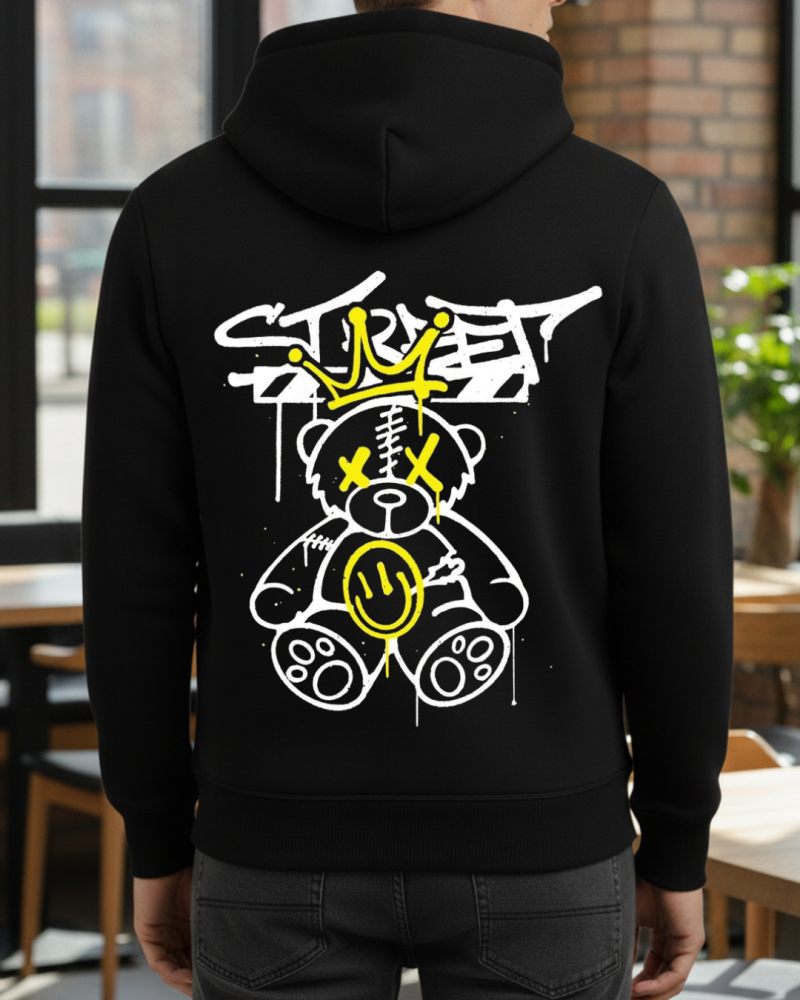 Street Baskılı Sweatshirt - Görsel 19