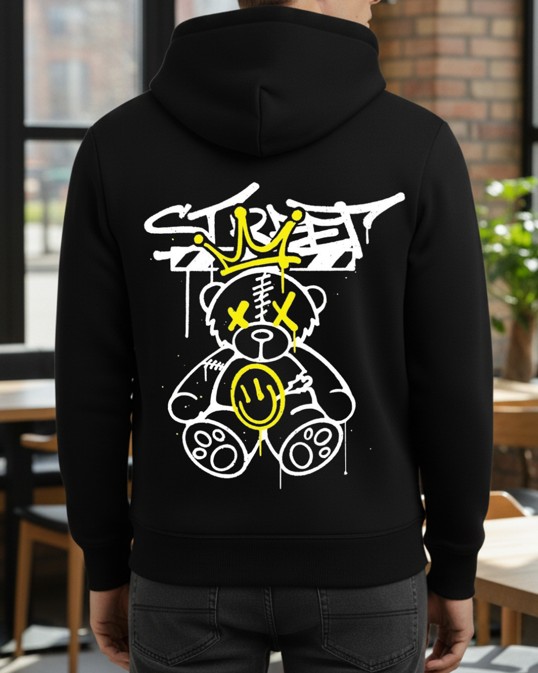 Street Baskılı Sweatshirt - Görsel 19