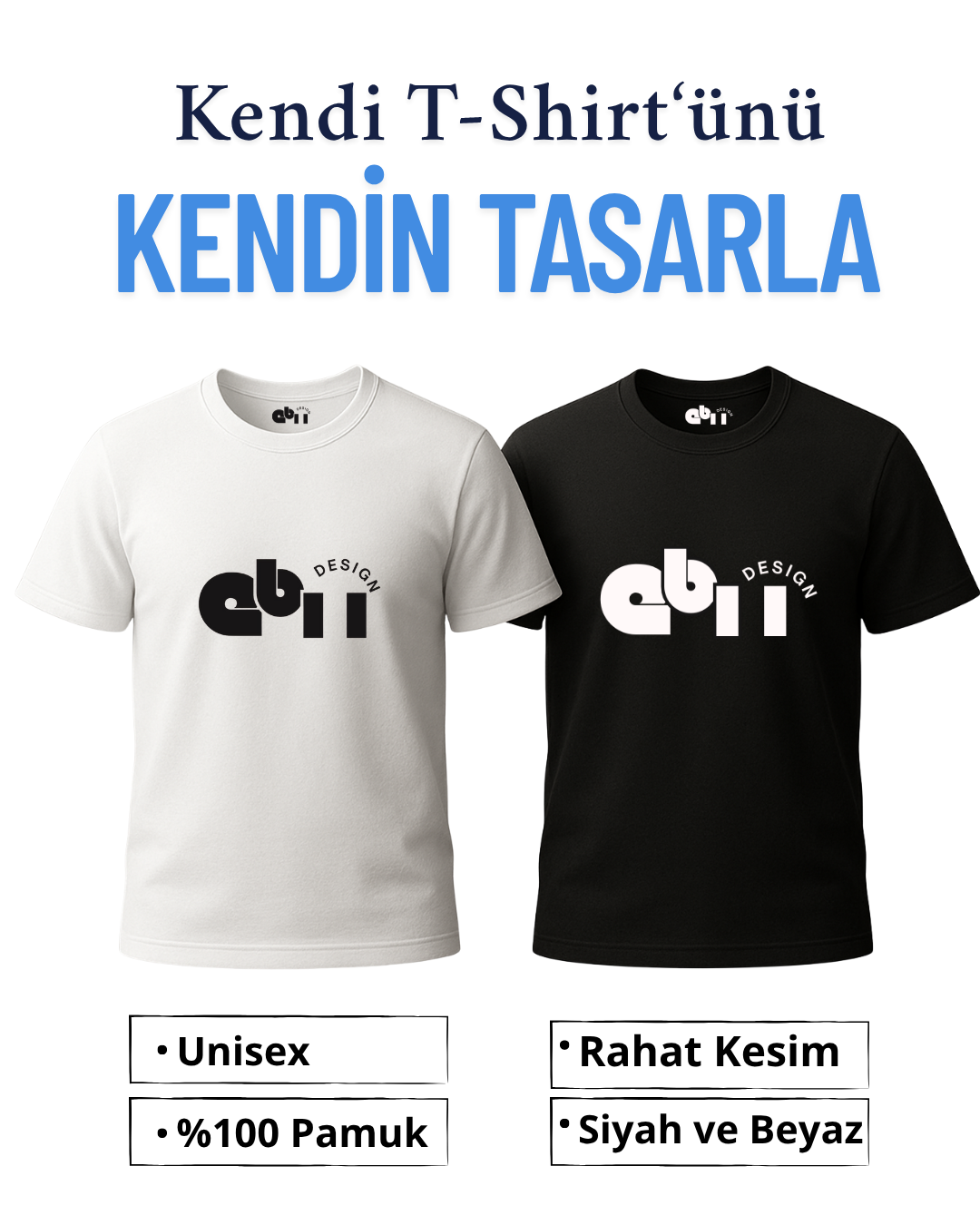 Kendi T-Shirt Tasarımını Yap