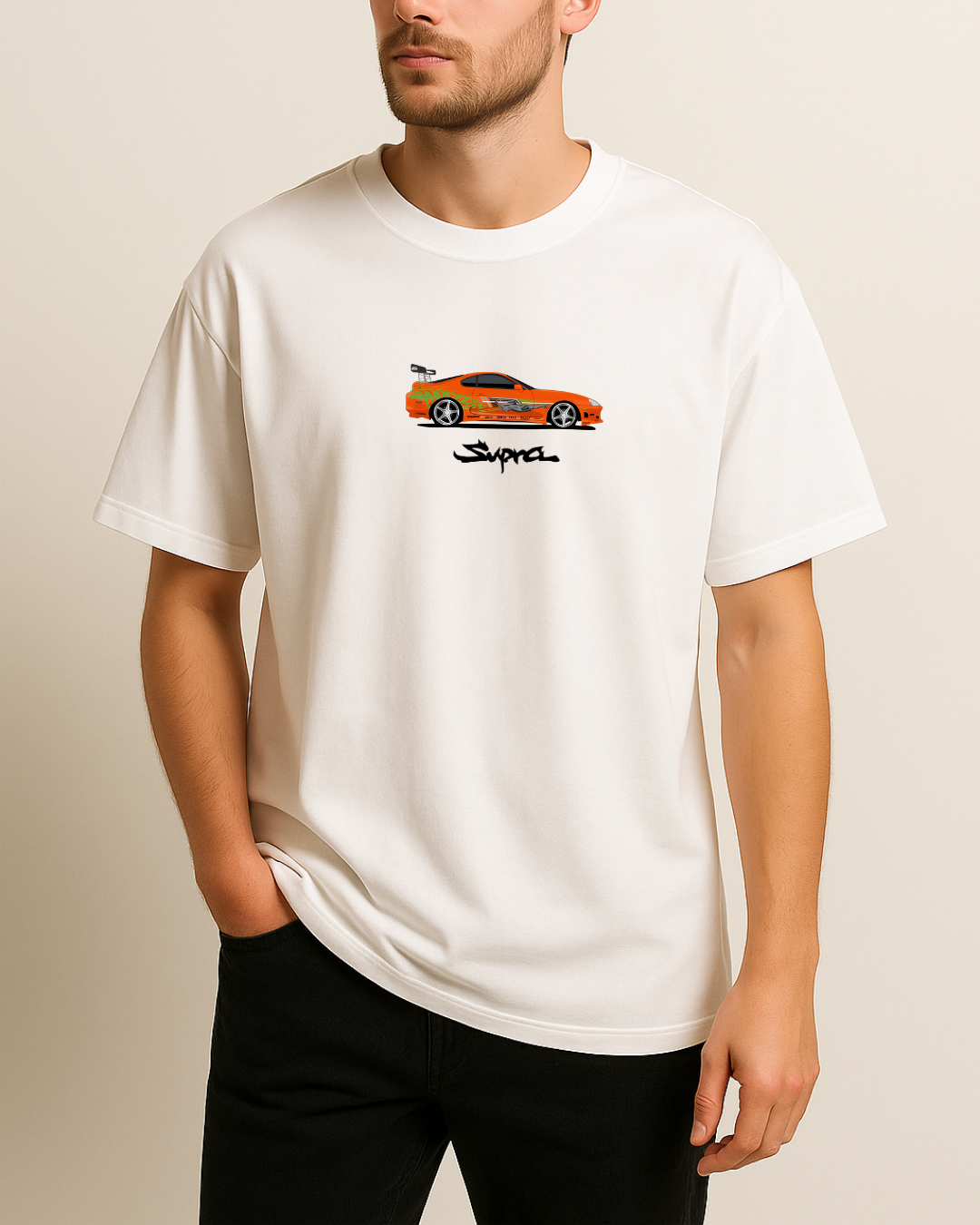 Supra Baskılı T-shirt