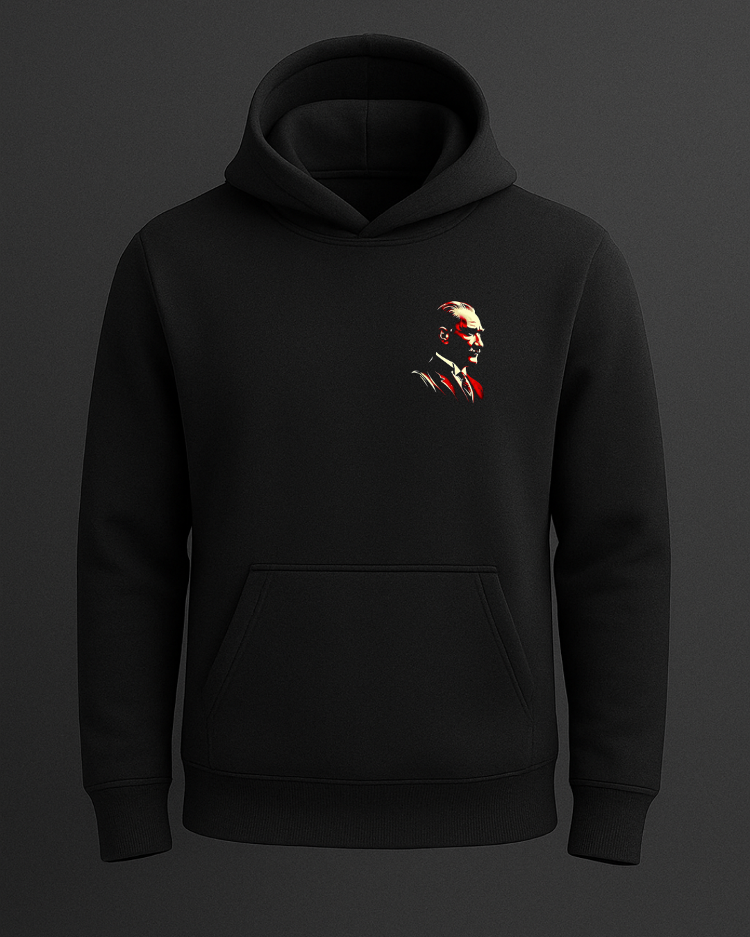 Atatürk Portresi Baskılı Sweatshirt - Görsel 2