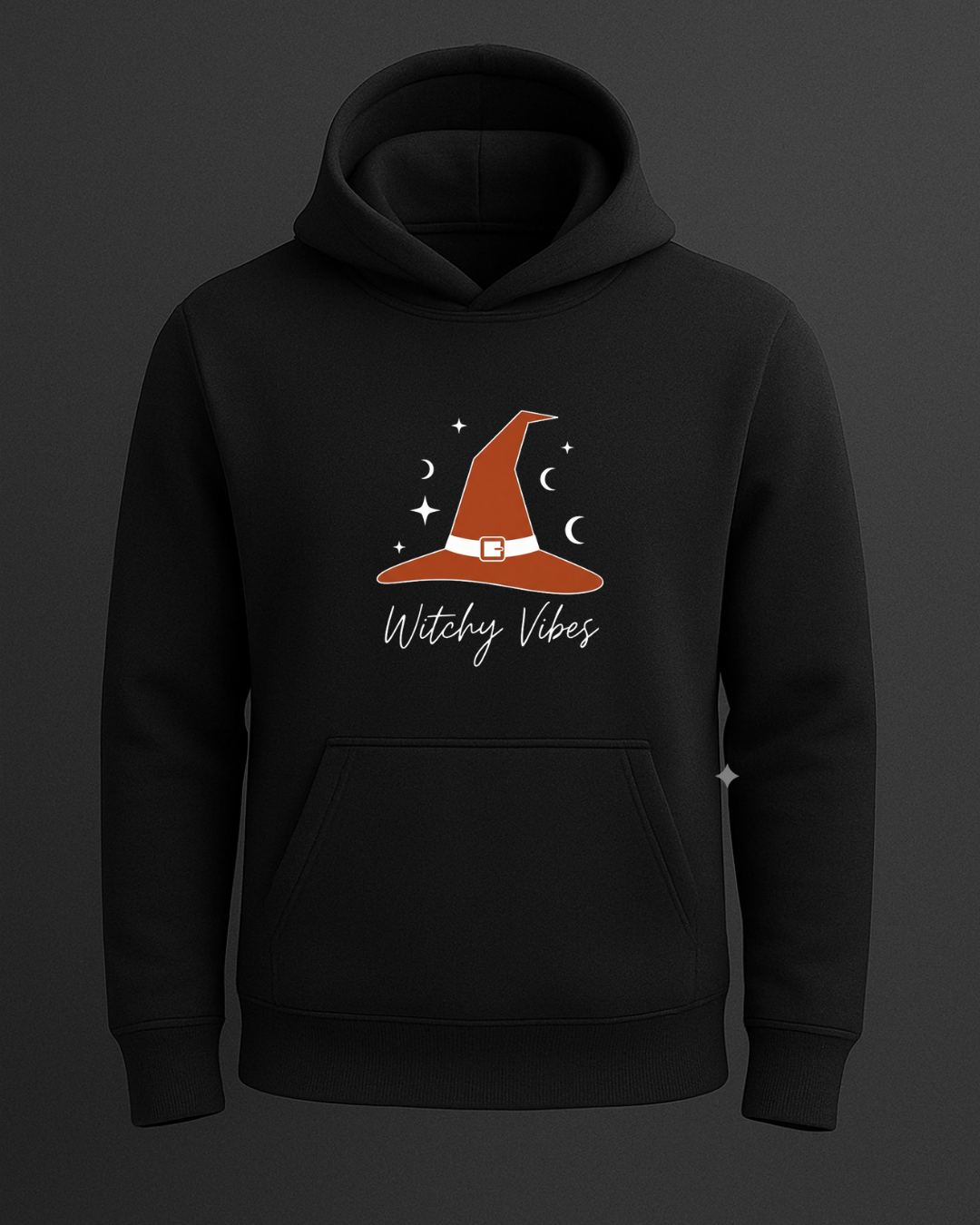 Witcy Vibes Baskılı Hallowen Sweatshirt