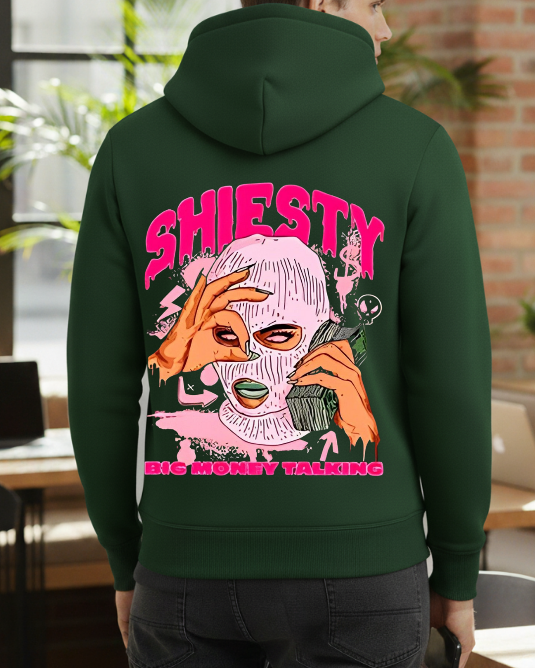 Shiesty Baskılı Sweatshirt - Görsel 6