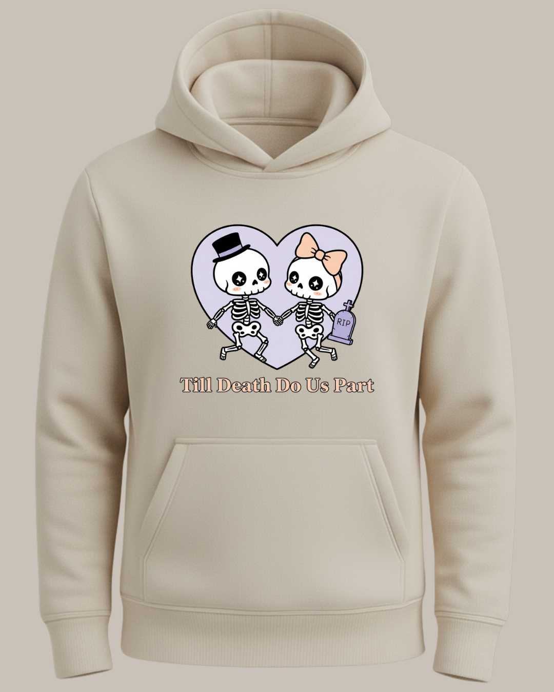 Till Death Do Us Part - Hallowen Baskılı Sweatshirt - Görsel 17