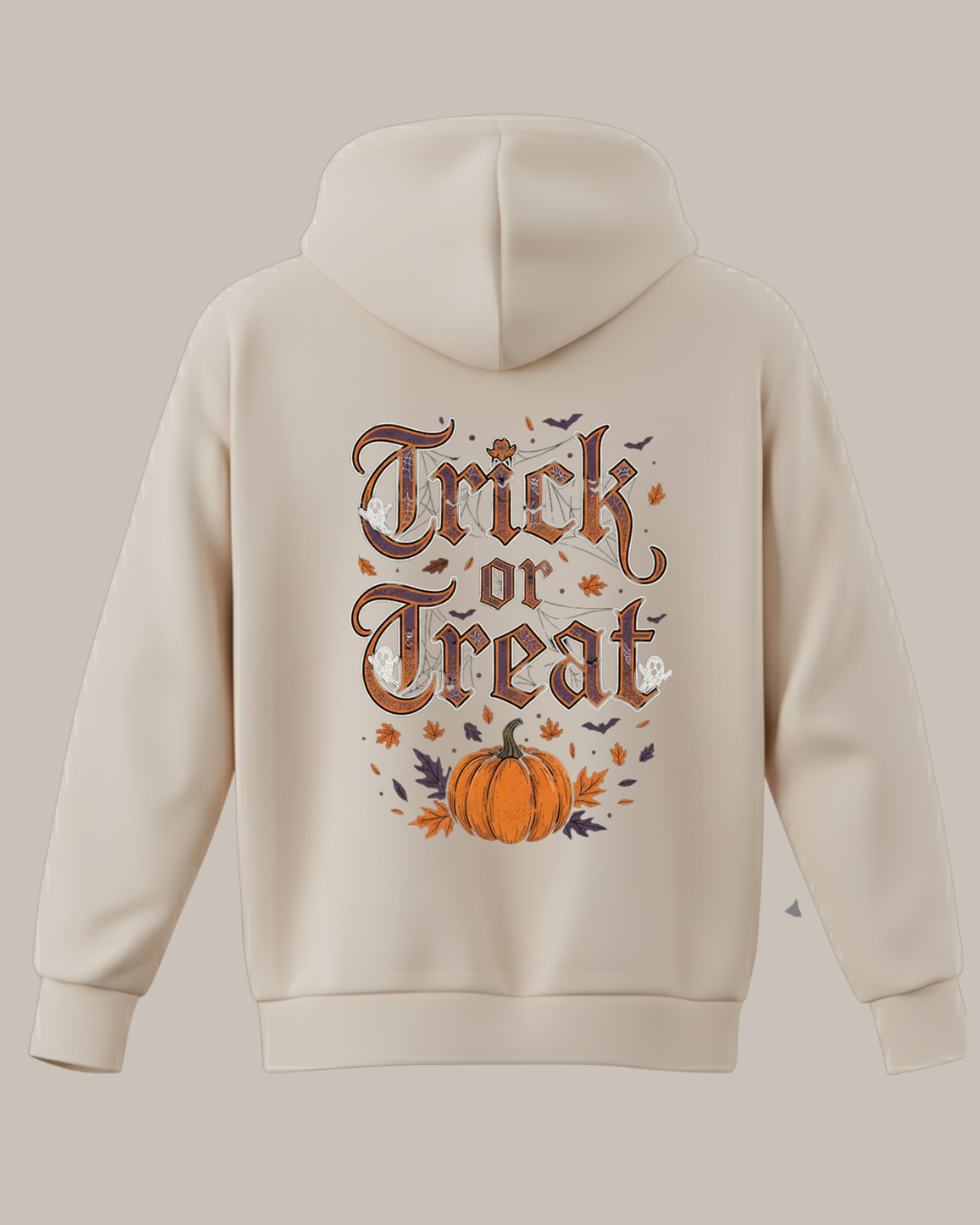 Trick or Treat Baskılı Hallowen Sweatshirt - Görsel 16