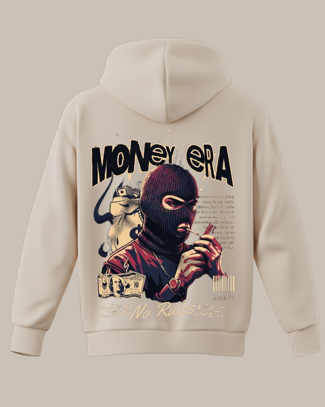 Money Era Baskılı Sweatshirt - Görsel 17