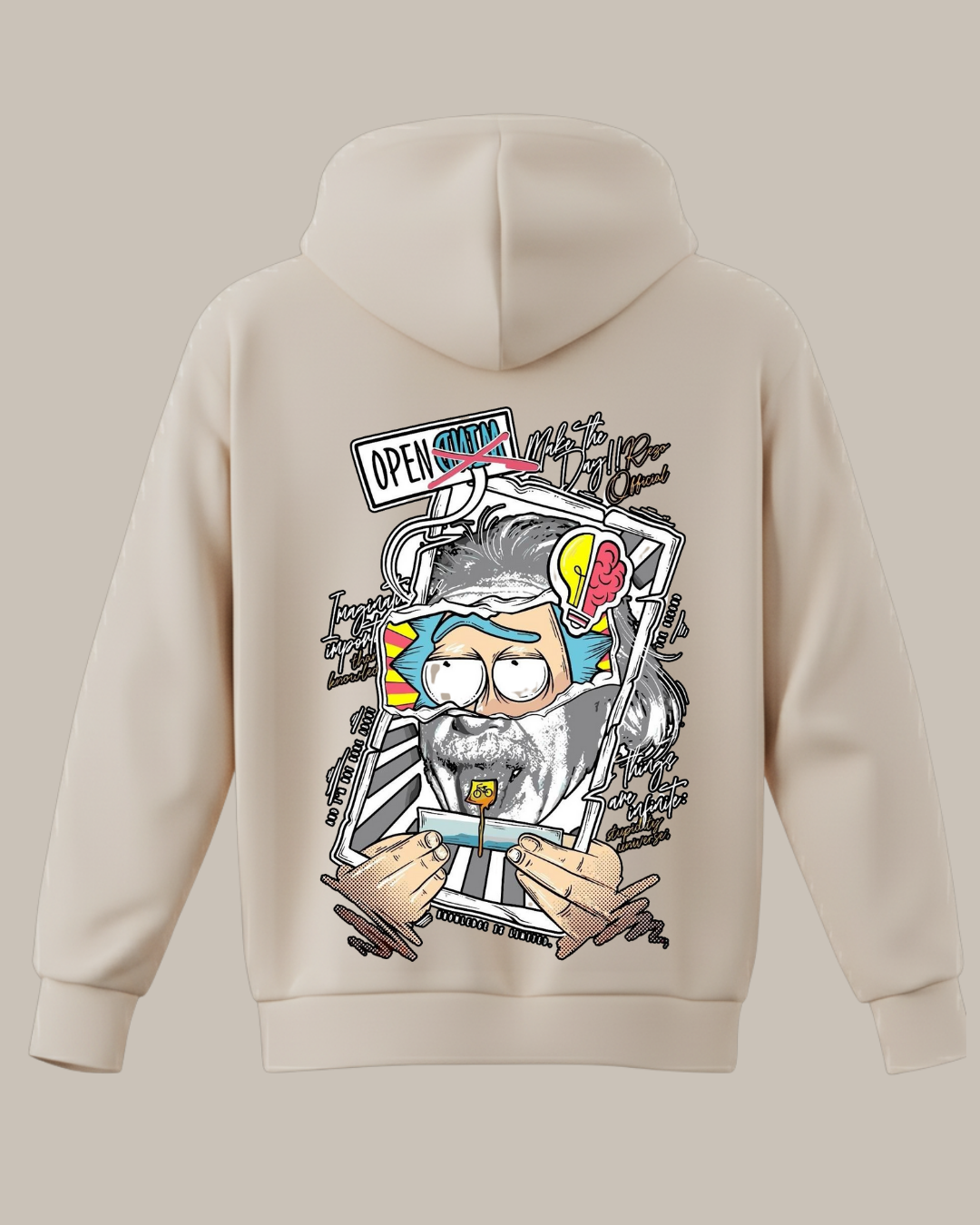 Morty Baskılı Sweatshirt - Görsel 16