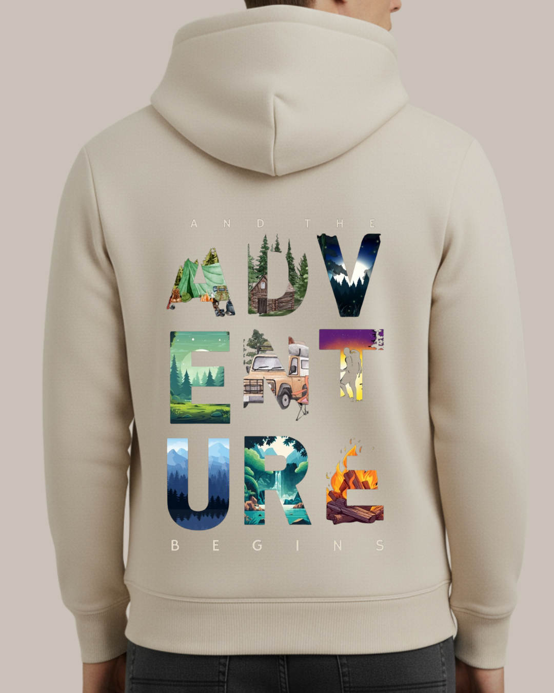 Adventure Baskılı Sweatshirt - Görsel 17