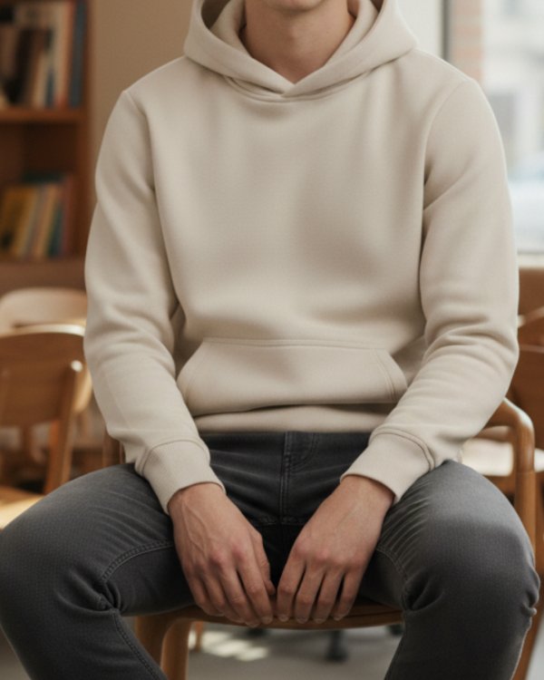 Peace Baskılı Sweatshirt - Görsel 3