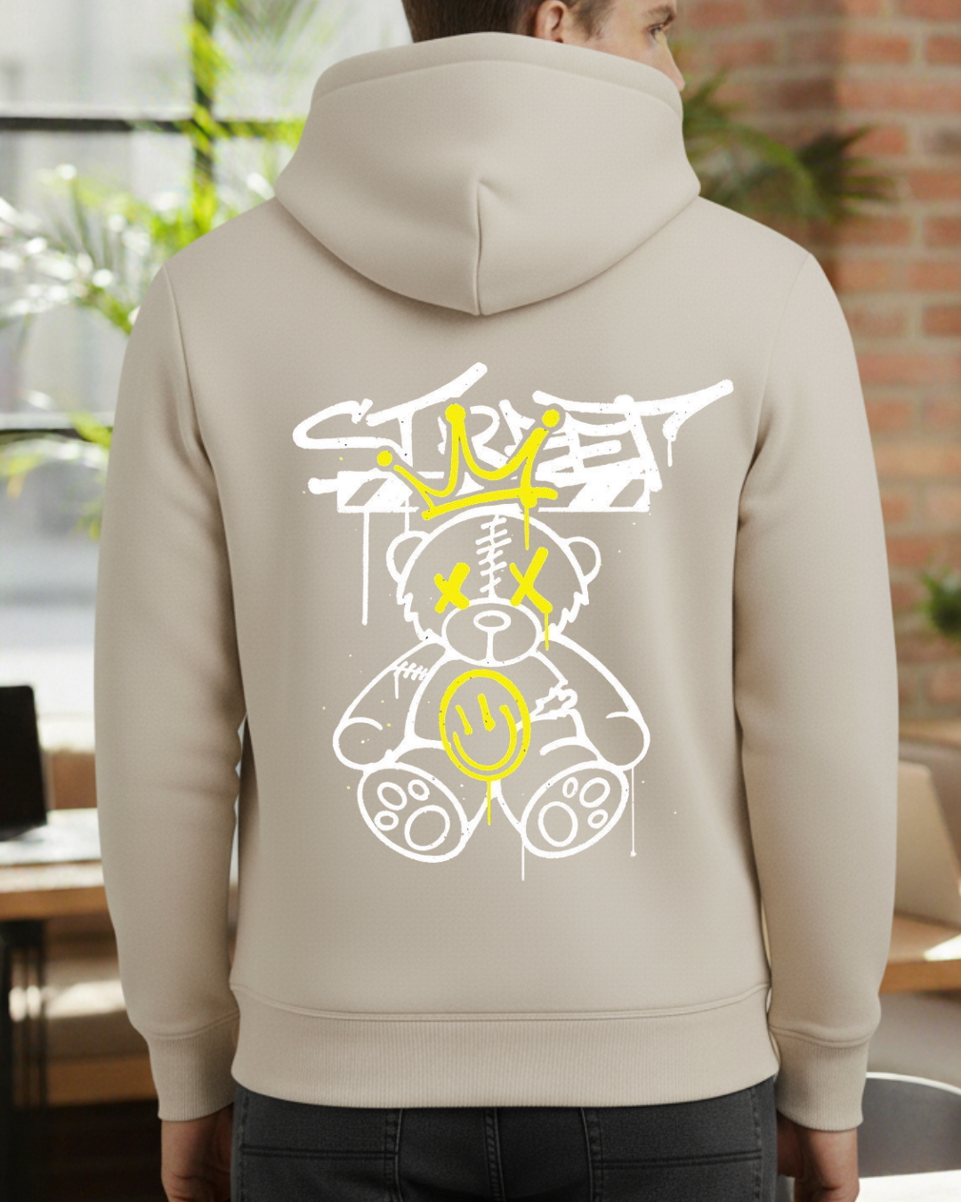 Street Baskılı Sweatshirt - Görsel 7