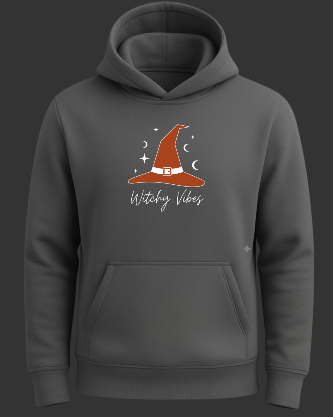 Witcy Vibes Baskılı Hallowen Sweatshirt - Görsel 9