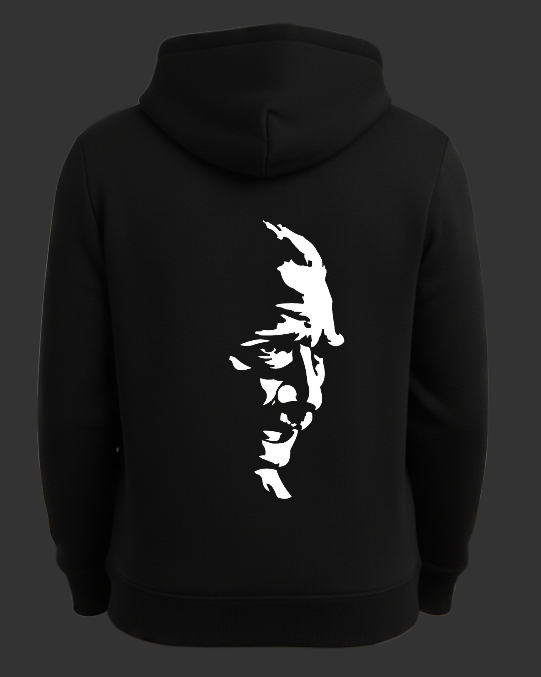Kemal Atatürk Silüeti Baskılı Sweatshirt