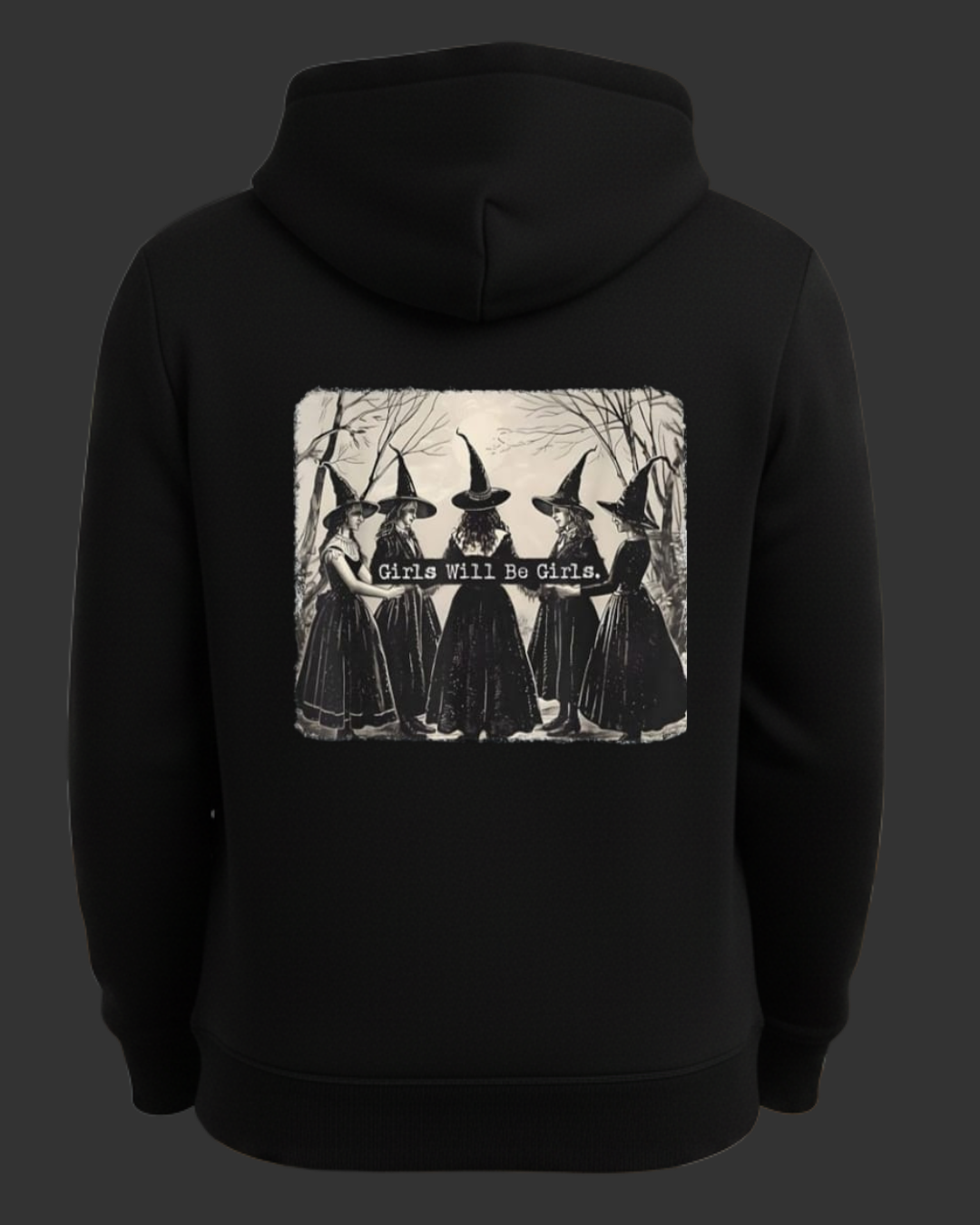 Girls Will be Girls Baskılı Sweatshirt