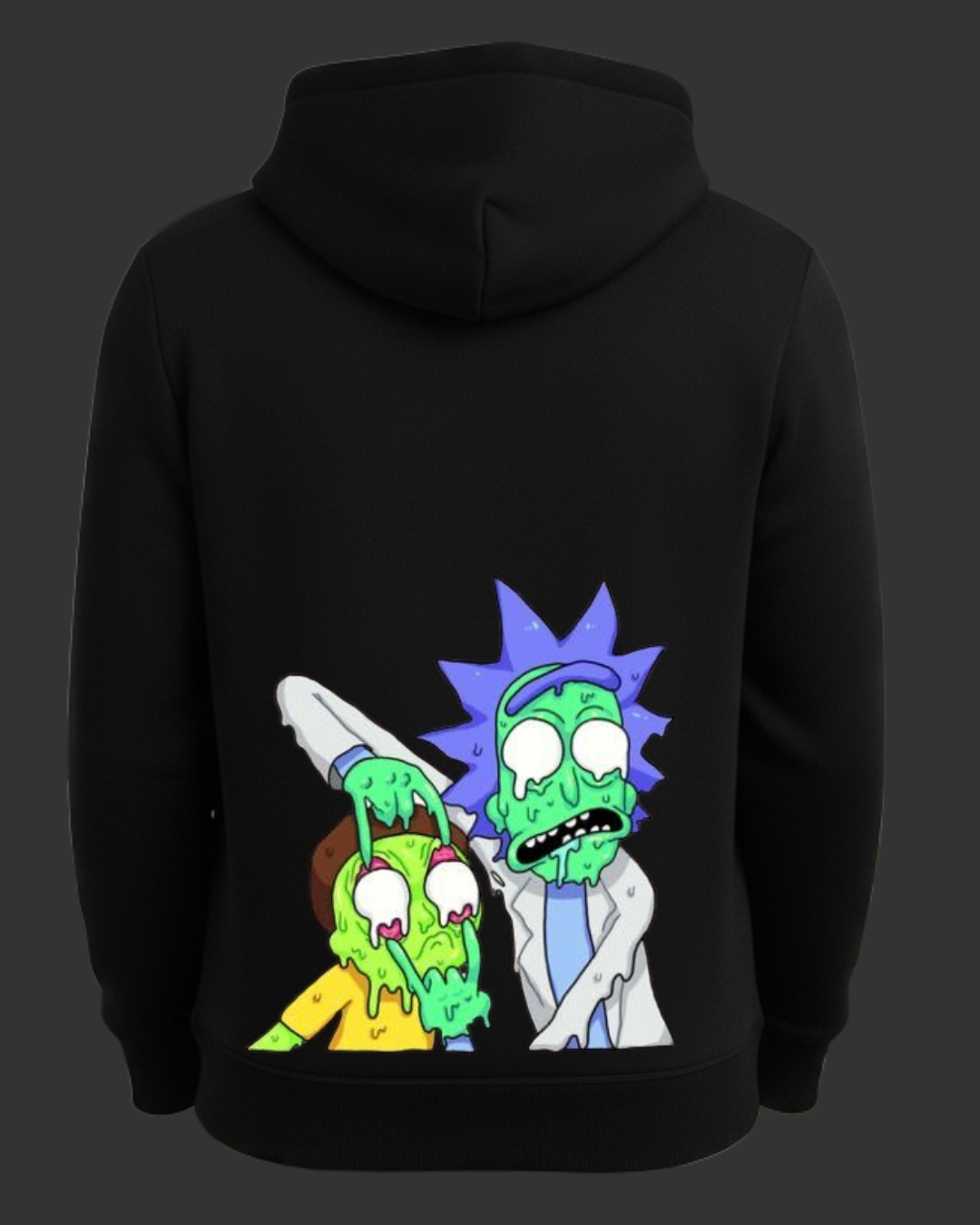Rick and Morty Baskılı Sweatshirt