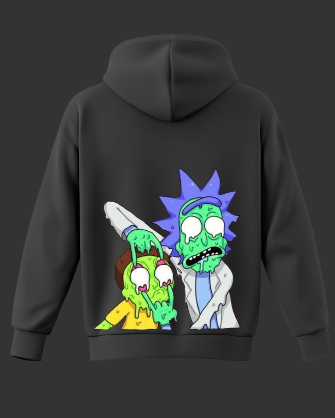 Rick and Morty Baskılı Sweatshirt - Görsel 21